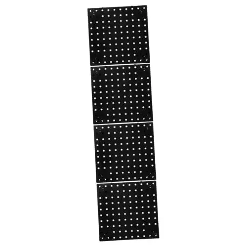 Produktbild: Alipis 4 Stück Perforierte Platte Arbeitstisch Werkzeug Stecktafeln Für Die Türrückseite Kleine Stecktafel Steckwand Werkstatt-pegboard-tool-organizer Perfboard Lagerung Plastik