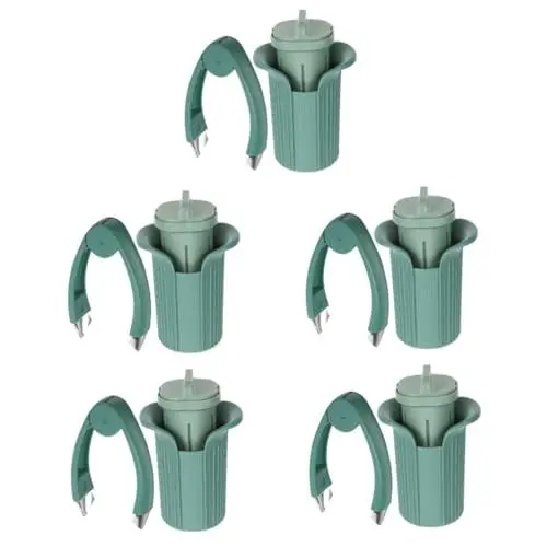 Produktbild: Alipis 5 Sätze Obstteiler Lebensmittelzerkleinerer Gemüsezerkleinerer Früchte Veggiezerkleinerer Gemüseschneider Kartoffelzerkleinerer Handpresse Streifenschneider Zerkleinerer Für