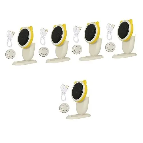 Produktbild: Alipis 5 Sätze wecker licht kinderwecker Alarm Clock multifunktionswecker digitalwecker radiowecker digital Weckuhr Wecker Wecklampe Lampe wecken Wecker batteriebetrieben Abs
