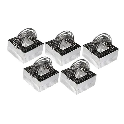 Produktbild: Alipis Cookie for Biscuit Set 5-teilig Runde Keksausstecher Für Glatte Und Stabile Langlebigkeit