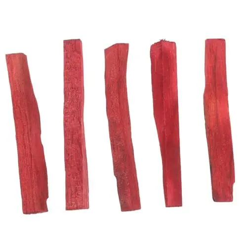 Produktbild: Alipis Wild Geerntete 4 Zoll Rote Stäbchen Großpackung mit 5 Stück Räucherstäbchen Zur Rituellen Reinigung