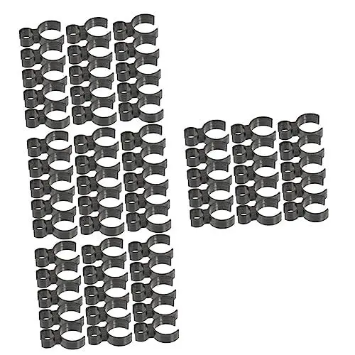 Produktbild: Alipis 60 STK Kerzenhalter Einzelhalter Sektflaschen-Clip Clip Für Weinflaschen Kerzenclips Für Weinflaschen Weinflaschenhalter Für Kuchen Kind Schaumwein Plastik