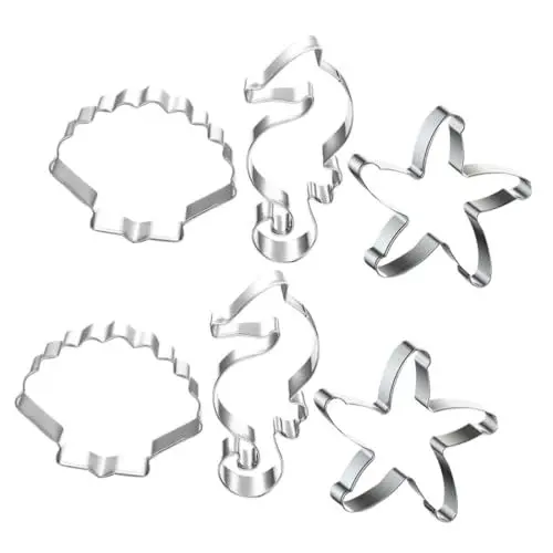 Produktbild: Alipis 6St Ausstechform Gemüse schneiden runder kuchenausstecher Backwarenschneider Gasbrenner sandwich förmchen käseformen Backform Backwerkzeug Hülse Schimmel Mousse-Kreis Keksform