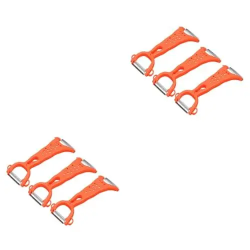 Produktbild: Alipis 6 Stk Schäler multifunktionswerkzeug multi tools multi werkzeug multifunktions werkzeug gemuseschaeler vegetable peeler rutschfester greifdorn veggie peeler Obst kleine Werkzeuge