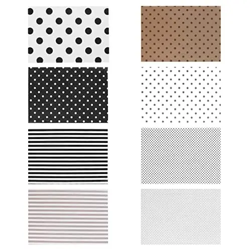 Produktbild: Alipis 80 Blatt Schwarzes Und Weißes Geschenkpapier Geschenkverpackungspapier Seidenpapiere Hochzeitsgeschenkverpackung Halloween-seidenpapier A5 Toilettenpapier Sydney-papier