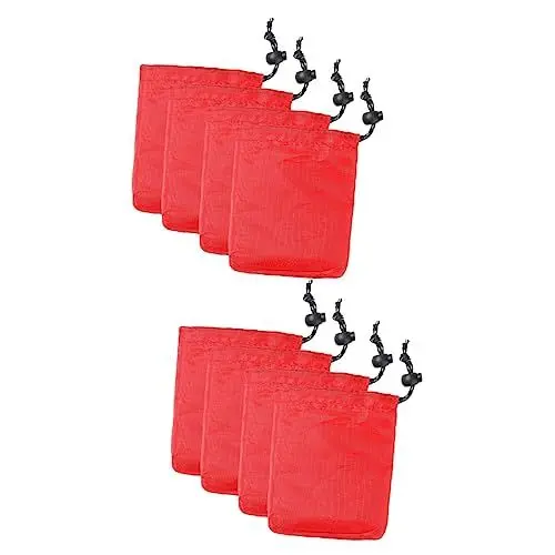 Produktbild: Alipis 8 Stk Camping-taschen Packtaschen Geschenktüten Aufbewahrungstasche Geschenktüte Einschulung Aufbewahrung Von Einkaufstüten Kleine Bundtasche Paket Reisen Polyester Lagerung