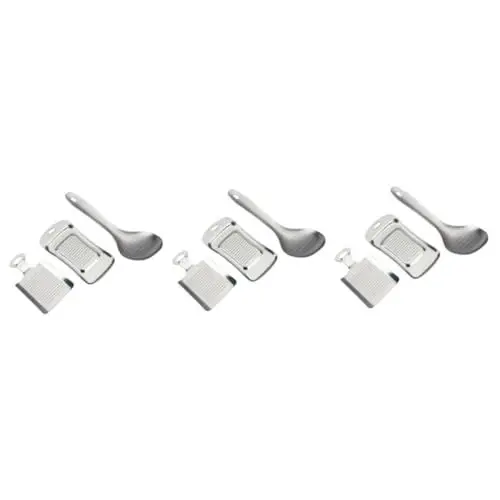 Produktbild: Alipis 9 Stk eine Knoblauchpresse Ingwerpresser Knoblauchpresse Rocker stainless steel inoxlm Fleischwolf Knoblauchpresse für den Haushalt Knoblauchschneider Hackfleisch Brecher Wasabi
