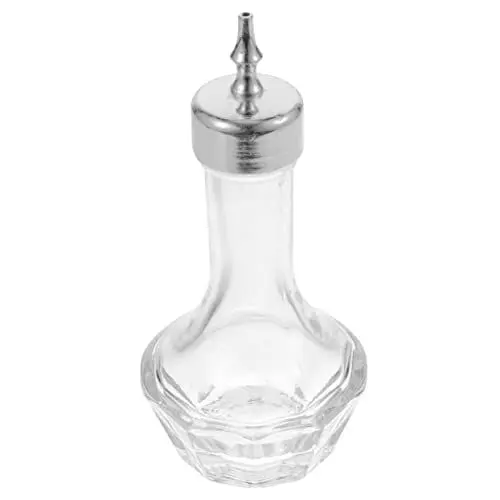 Produktbild: Alipis Absinthflasche Saftflaschen Getränke Essig Whiskey Dash Flasche Kaffee Sirup Hydroisolierte Wasserflasche Große Wasserflasche Wodkaglas Silber