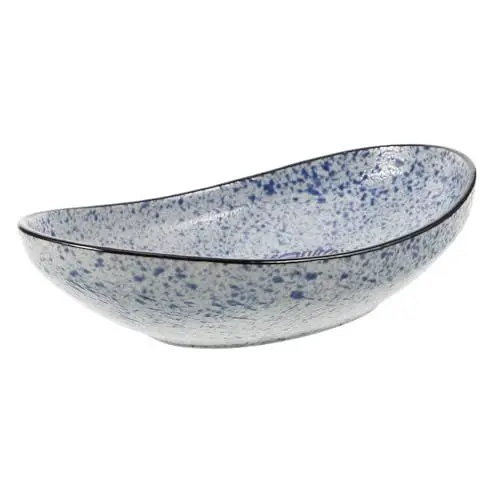 Produktbild: Alipis Barrenschale Schalen Vorbereiten Servierschale Nudelschüssel Dekorative Schale Frühstücksschalen Blaue Dekoschale Blaues Akzentdekor Blau-weiße Obstschale Salatschüssel Keramik