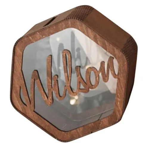Produktbild: Alipis Box Aus Holz Für Hochzeitsschild Kartenbox Grußkarten Karten Geschenkkarten Hochzeitskartenetui Abschlusskarte Segenskartenbehälter Hellbraun