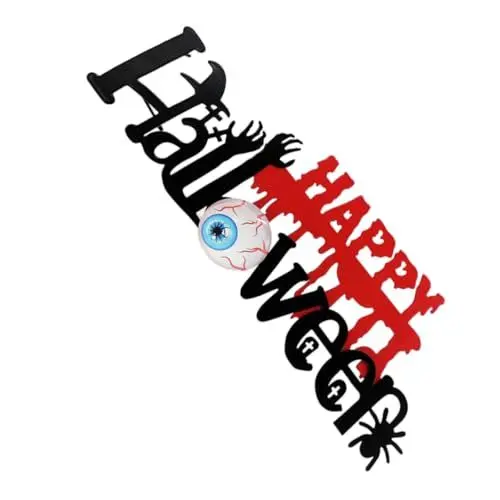 Produktbild: Alipis Willkommensschild Aus Eisen für Halloween Tischdekoration Herbst-dekoration für Zuhause