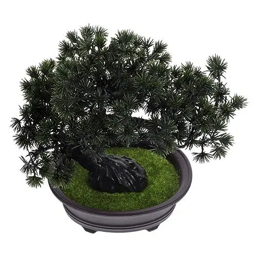 Produktbild: Alipis Desktop Bonsai Kunstpflanze Schreibtisch Bonsai Baum Schreibtischpflanze Künstlicher Bonsai Baum Realistische Künstliche Pflanzen Für Heimdekoration Künstlicher Bonsai Baum