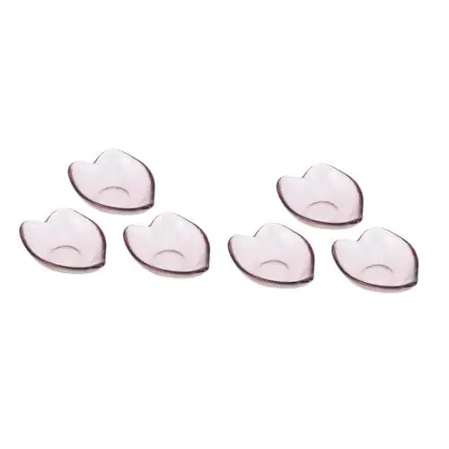 Produktbild: Alipis Glasgeschirr 6 Stk Gewürzschüssel rosa Glasplatten Kristallplatten snackteller snack teller Geschmacksgericht zartes Würzgericht Japanischer Stil Gurken Phnom Penh Lebensmittel