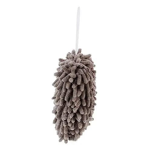Produktbild: Alipis Hängender Handtuchball Schnelltrocknender Handtuchball Saugfähiges Kleines Handtuch Für Zuhause Zum Abwischen Haushaltsbedarf Hautfreundlich Und Komfortabel
