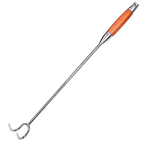 Produktbild: Alipis Haken Für Geschmortes Fleisch Fleischflipper Für Zuhause Picknick Grillhaken Grillfleischhaken Kreativer Lebensmittelhaken Barbecue Braten Fleischwender Fleischflipper