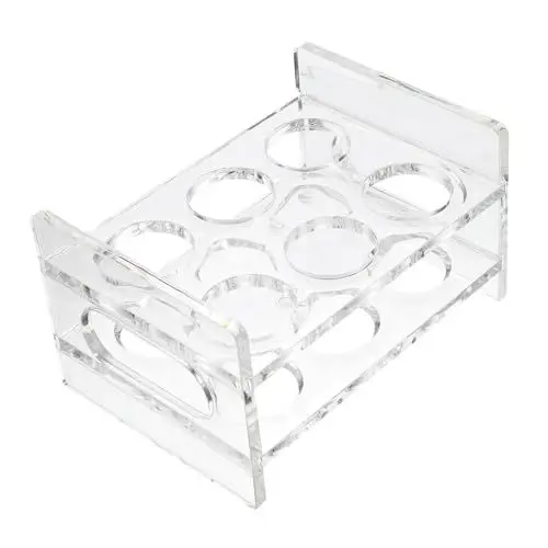 Produktbild: Alipis Halter für Weißweingläser Bar-Weinbecherregal Tequila-Gläserhalter Tasse brillenhalter brillenständer Weinhalter aus Acryl mit Mehreren Löchern Stangenständer aus Acryl Transparent