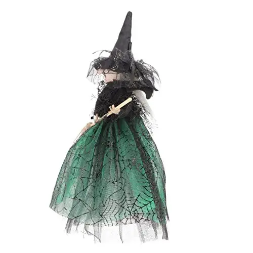 Produktbild: Alipis Hexenpuppe Hexendekor Figuren Wohnkultur Plüschzwergpuppe Tischdekoration Halloween Figuren Halloween-Figuren Halloween-Dekoration für den Haushalt Hexenfigur auf dem Tisch Vlies