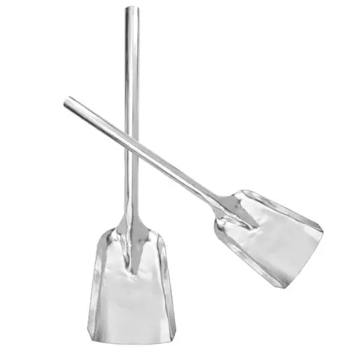 Produktbild: Alipis Kaminasche Schaufel Herdschaufel Herd Schaufel Holzkohleschaufel Kaminkelle Schaufelschaufel Kaminschaufel Schaufel für Kohlenasche Haushalt Schlacke Trichter Grill Metall Eisen