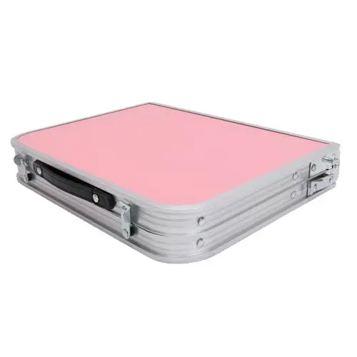 Produktbild: Alipis Tragbarer Esstisch Kleiner Klapptisch Aluminium-außentisch Für Camping Strand Und Zuhause