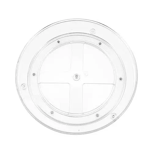 Produktbild: Alipis Gewürzglasregal Drehbares Küchenregal Ablage Stabiles Abs Platzsparendes Design