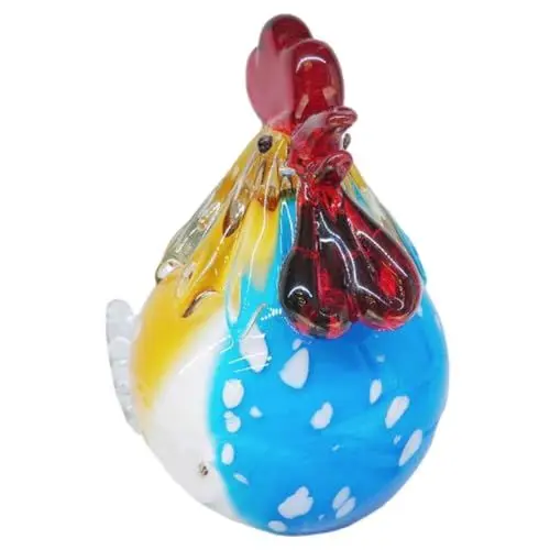 Produktbild: Alipis Kristall Huhn Ornament Huhn Kristallglas Statue Huhn Dekoration Für Den Schreibtisch Huhn Desktop Küken Verzierung Hühnerstatue Kristallglas Hühner Dekoration