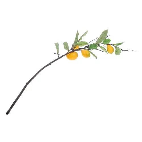 Produktbild: Alipis Elegante Zitronenzweig-grünpflanze Zitronendekoration Für Zuhause Künstliche Pflanze Für Den Tisch