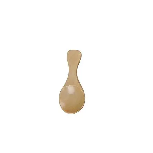 Produktbild: Alipis Mini-holzlöffel Aus Naturholz Pulverlöffel Eislöffel Zuckerlöffel Mit Kurzem Griff Kaffeelöffel Handgefertigt Umweltfreundlich Und Geruchsneutral Für Marmelade Salz Zucker