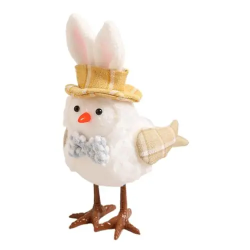 Produktbild: Alipis Osterpuppe Ostereier-dekorationsset Ostern-dekorationsset Osterhase -stofftier Ausgestopfter Vogel Stofftier Für Kleinkinder Plüschvogel Stofftier Pp Baumwolle