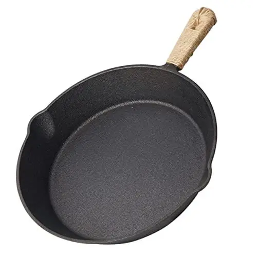 Produktbild: Alipis Pfannkuchen Kochen Gusseisen Pfanne Antihaft-home Outdoor-nutzung Induktion Kompatibel Steak