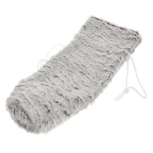 Produktbild: Alipis Partydekoration Plüsch-weinflaschenabdeckung Weihnachtsmann Dekoration Weihnachtsverpackungen Für Weinflaschen Taschen Für Weinpakete Flasche Pullover Wein-geschenktüte Grey