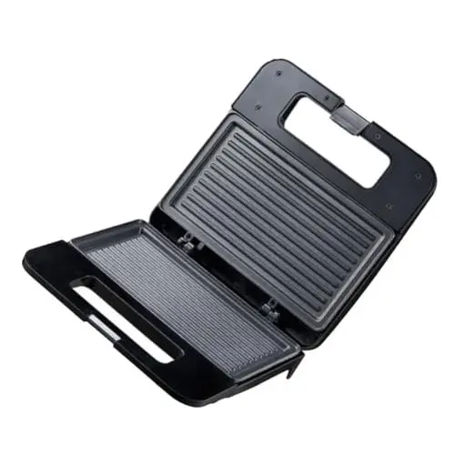 Produktbild: Alipis Sandwich Toaster Brotbackmaschine Frühstücksmaschine Sandwich Maker Steak Bratofen Kuchenmaschine Schwarz