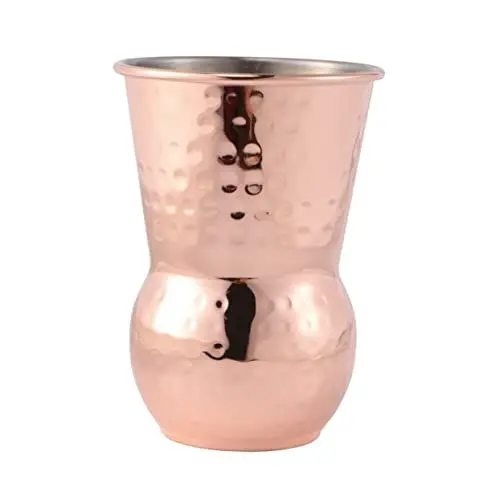 Produktbild: Alipis Schnapsbecher aus Edelstahl Roségoldener Cocktailbecher Highball-Cup Moskauer Maultierbecher kupferbecher thermal mug glühweinbecher Weinbecher aus Kupfer roségoldene Tasse