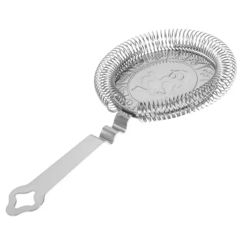 Produktbild: Alipis Sieb aus Metallstangen Cocktailsiebe Barzubehör Bar Sieb Stangenspannwerkzeug Barsieb-Cocktail bar zubehör bar accessories Rührbecher Sieb Bar-Cocktail-Sieb Rostfreier Stahl Silver