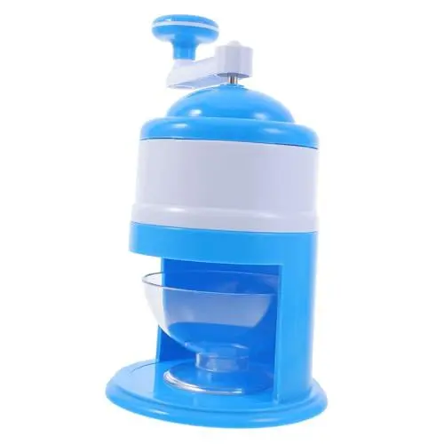 Produktbild: Alipis Smoothie-Maschine vereist eiscreme eismaschine Eiswürfelmaschine kleines Crushed-Ice-Werkzeug manuelles Eishackwerkzeug zerstoßene Eisbecher Flauschiges zerkleinert pp Blue