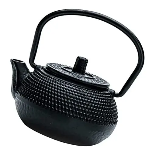 Produktbild: Alipis Stilvolle Mini- Aus Gusseisen – Teekessel Chinesischer Wasserkocher Kleiner Wasserkocher Für Den Herd Teedekor Fürs Büro