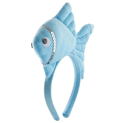 Produktbild: Alipis Tierische Kopfbedeckung Schöne Haarreifen Krabben Stirnband Party-kopfschmuck Fischhaarreifen Make-up-stirnband Stirnband Für Frauen -hut Regenbogen Fisch Kleidung Stoff Fräulein