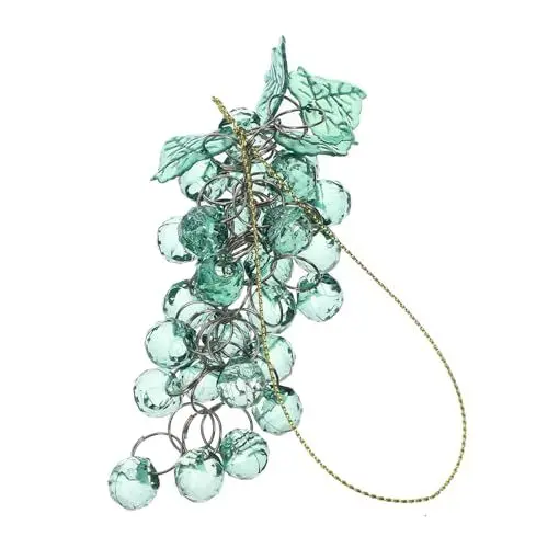 Produktbild: Alipis Trauben Cluster Perlen Ornament Acryl Trauben Gefälschte Obst Für Weihnachten Home Decor Party Zubehör