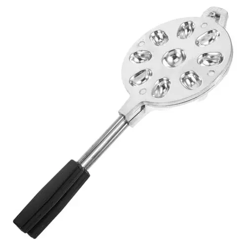 Produktbild: Alipis Home Küche Backen Walnuss Geformt Cookie Mold Maker Mit Griff Einfache Reinigung