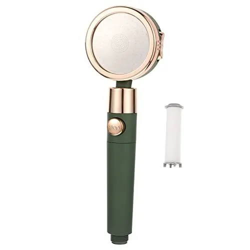 Produktbild: Alipis Wasserenthärter Waschwannen Softener Shower Head Duschkopf Handheld Duschsprühger?t Verstellbare Badsprinkler- Duschreparatur Ersatzlieferungen für Waschraum Garage Shop Water