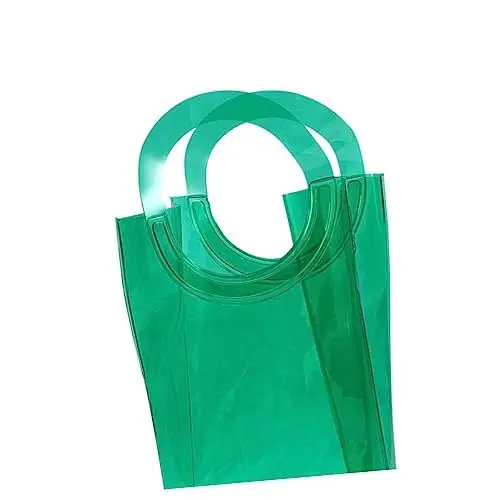 Produktbild: Alipis Isolierte Weinkühltasche Pvc Tragbare Weinflasche Gefriertasche Weinkühler Grün