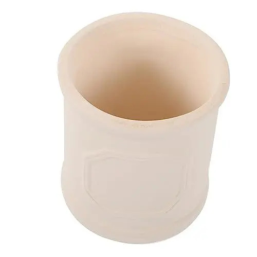 Produktbild: Alipis Weißer Blumentopf Schreibtisch Keramik Zylindervase Keramik Blumentopf Vase Kleine Keramikvase Zylinder Blumenvase Keramik Blumenvase Für Schreibtisch Desktop Keramik Blumenvase
