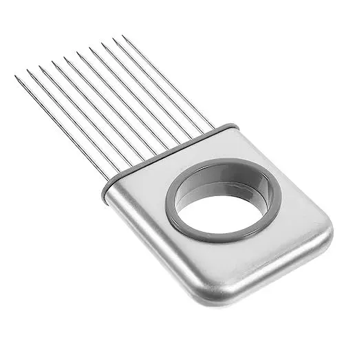 Produktbild: Alipis Zwiebelhalter gemüsehalter Gemüsewerkzeug Zinken Küchenhobel Zwiebelschneidewerkzeug Werkzeug zum Schneiden von Gemüse Slicer-Werkzeuge Gemüsehobel Zwiebelnadeln Fruchtspalter