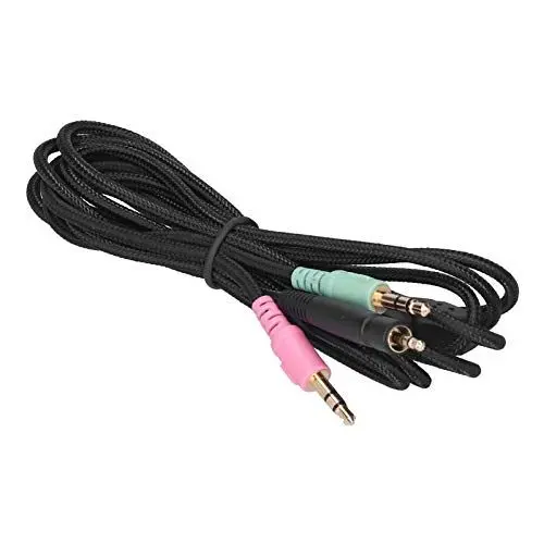 Produktbild: Alitutumao Ersatz-Aux-Kabel, Aux-Kabel, Kompatibel mit Game One Game Zero GSP 350 GSP 500 GSP 600 Gaming Headset zu One PC und Smartphones