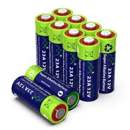 Produktbild: GutAlkaLi 10 Stück 23A 12V Batterie, A23S 12V Batterie, V23GA, MN21/23, L1028, A23 Alkaline Batterie -3 Jahre Lagerfähigkeit