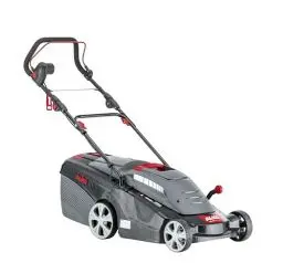Produktbild: AL-KO Elektro-Rasenmäher 40.4 E Comfort, 40 cm Schnittbreite, 1400 W Motorleistung, für Flächen bis 600 m², zentrale Schnitthöhenverstellung, Anthrazit/Rot/Silber
