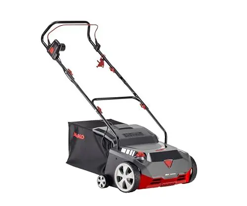 Produktbild: AL-KO Elektro-Vertikutierer 38.4 E Combi Care, 1400 W Motorleistung, 38 cm Arbeitsbreite, inkl. 55 L Fangsack, für Rasenflächen bis 800 m²