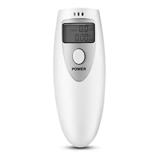 Produktbild: Alkohol Tester Alkohol Tester, KIMISS 9,5 * 3,5 * 1,3 Cm Alkohol Tester Tragbarer Taschen-Digital-Atem Alkohol Tester Energie Einsparung für Partys