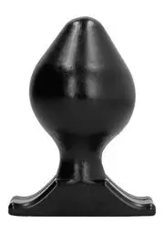 Produktbild: All Black mega dicker Analdildo/Analplug - Plug 16.5 cm Länge - Schwarz 9 Inch