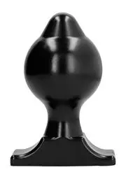 Produktbild: All Black mega dicker Analdildo/Analplug - Plug 17.5 cm Länge - Schwarz 10 Inch