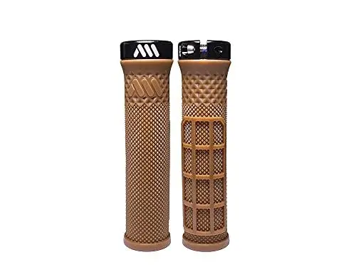 Produktbild: All Mountain Style Fahrradgriffe Model Cero Grip | Fahrradlenkergriffe Lenker Handgriffe MTB | Feste und leichte Befestigung der Griffe am Fahrradlenker | Fahrrad Zubehör für MTB